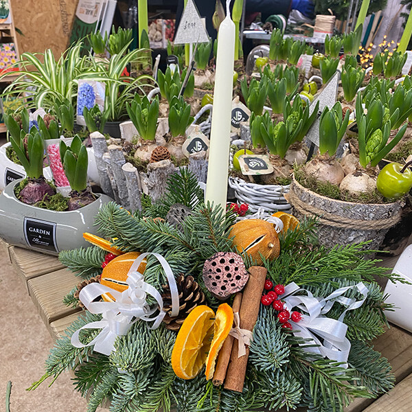Small Table Decoration | Marl Pits Garden Centre